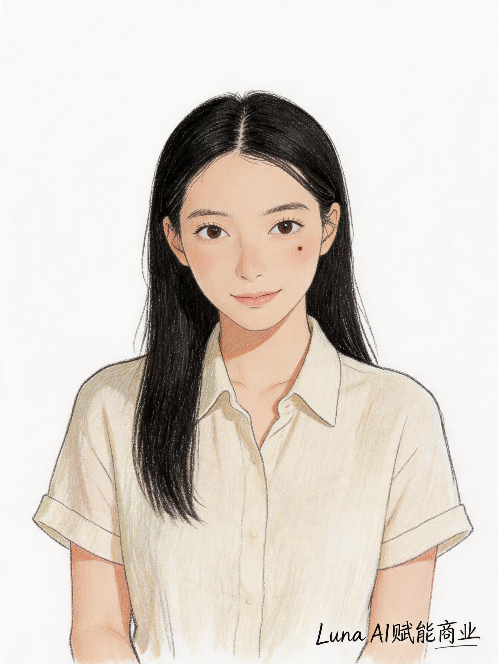 Luna 本人手绘彩铅像——这本白皮书由她亲自编写，不是官方手册。